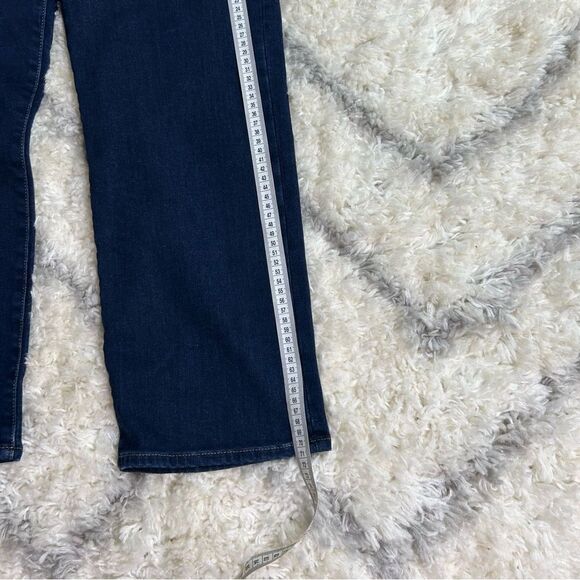 J. Crew Dark Blue Straight Leg Jeans - Picture 5 of 9